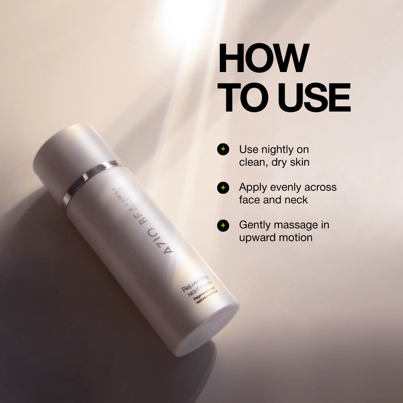 Rejuvenating NIGHT CREAM - Azio Beauty